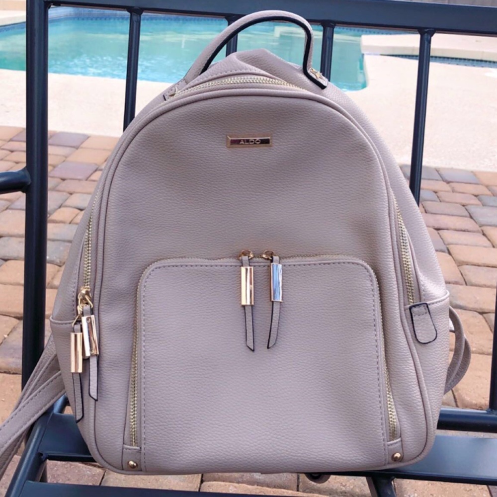 ALDO Cream/Tan Backpack
